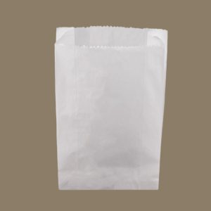Plain White Paper Bag