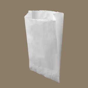 Plain White Paper Bag